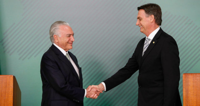 Michel Temer & Jair Bolsonaro