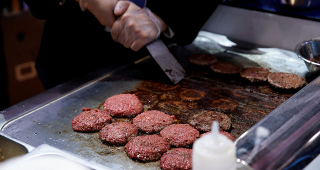 Alimentos Carnes Boi Hambúrgueres