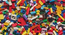 Peças, Lego, Brinquedos