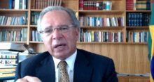 Paulo Guedes, ministro da Economia, no evento Investidor 3.0, da Empiricus e da Vitreo