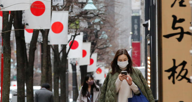 Japão Tóquio Coronavírus Mulher