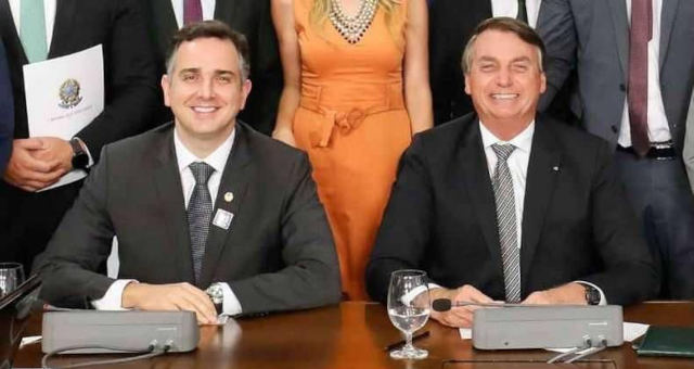 Bolsonaro e Pacheco