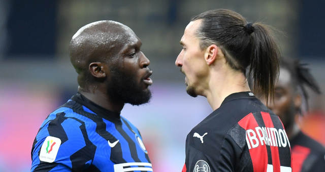 Romelu Lukaku e Zlatan Ibrahimovic