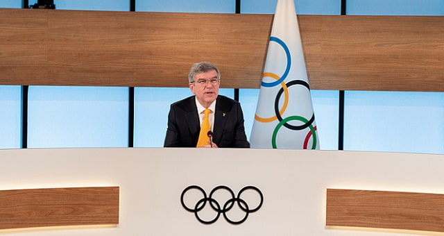 Presidente do COI, Thomas Bach