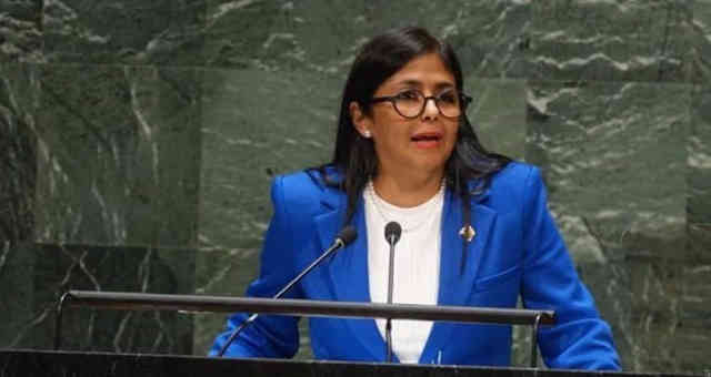 Delcy Rodrigues, vice-presidente da Venezuela