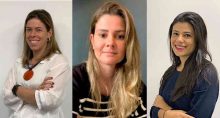 Cristina Tamaso, Sofia Caccuri e Joana Mattos, gestoras do Quasar Crédito Imobiliário