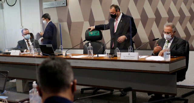 Reunião da CPI da Covid no Senado