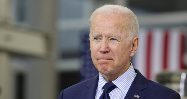 Presidente dos Estados Unidos, Joe Biden, em Cleveland, Ohio