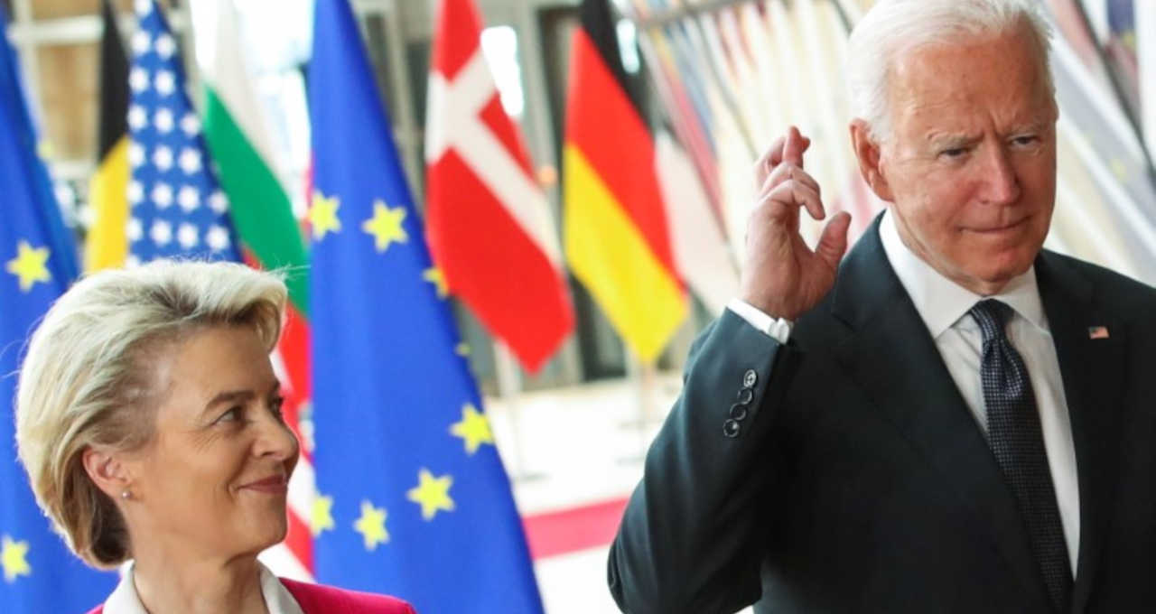 Joe Biden e Ursula von der Leyen