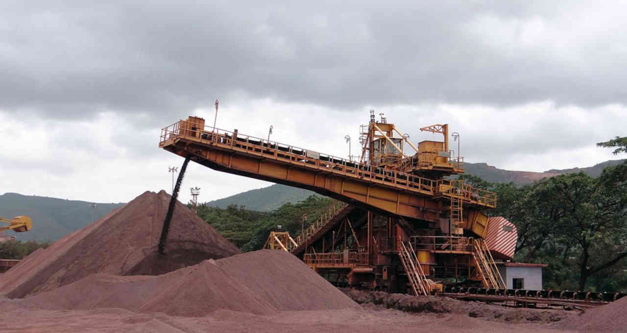 Minério de ferro Mineração