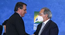 Paulo Guedes e Jair Bolsonaro