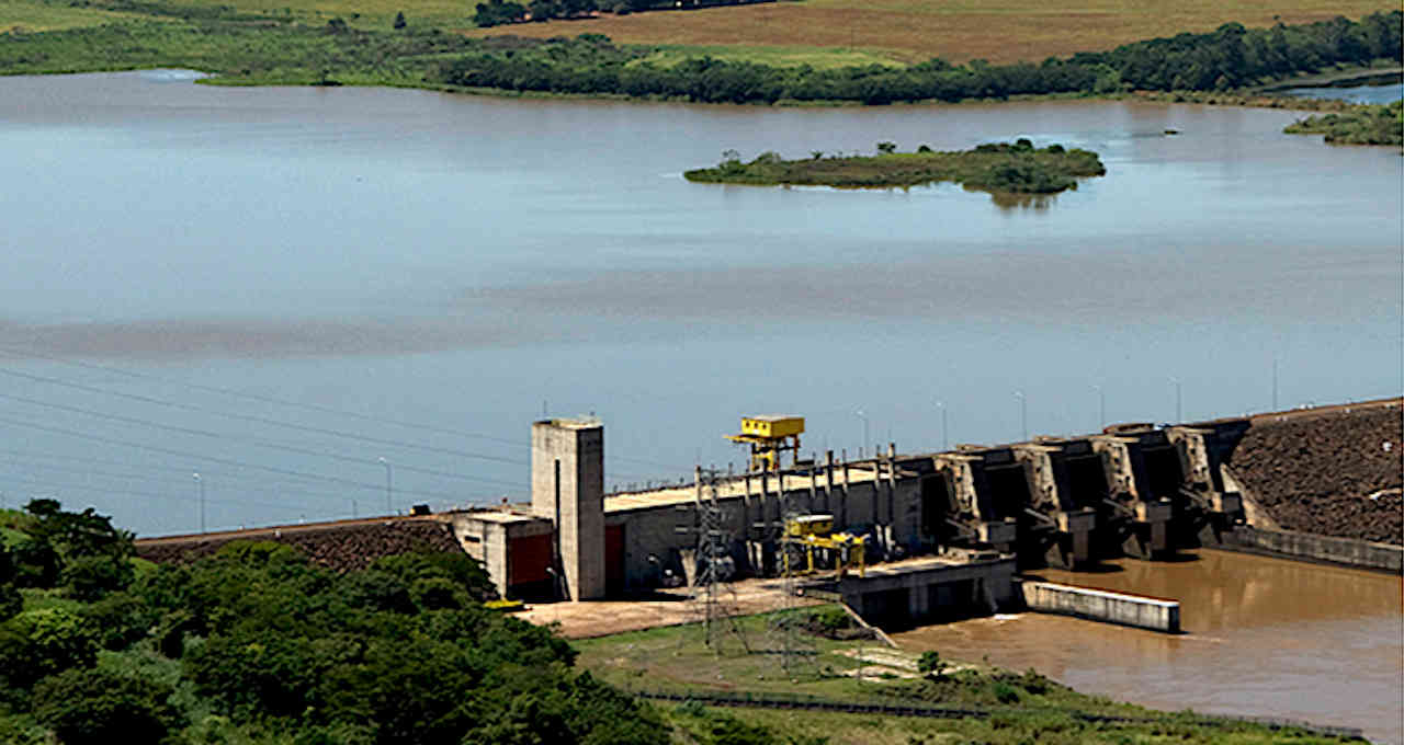 Usina hidrelétrica Canoas I, da Rio Paranapanema Energia