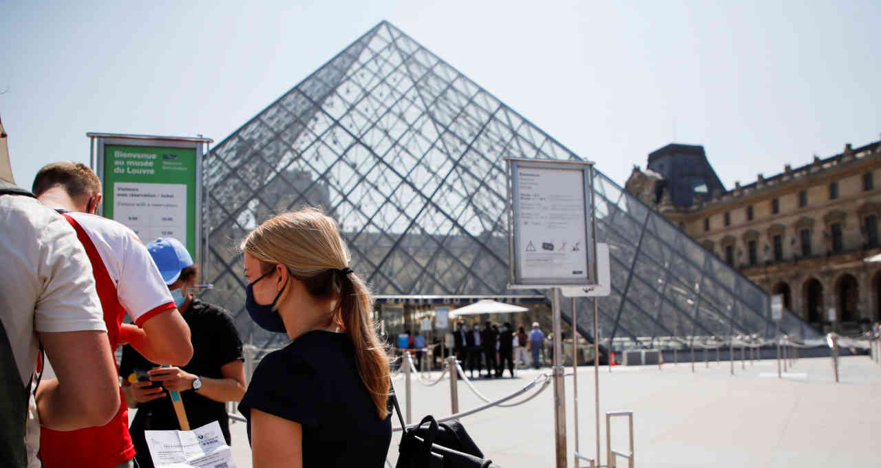 Museu do Louvre, em Paris