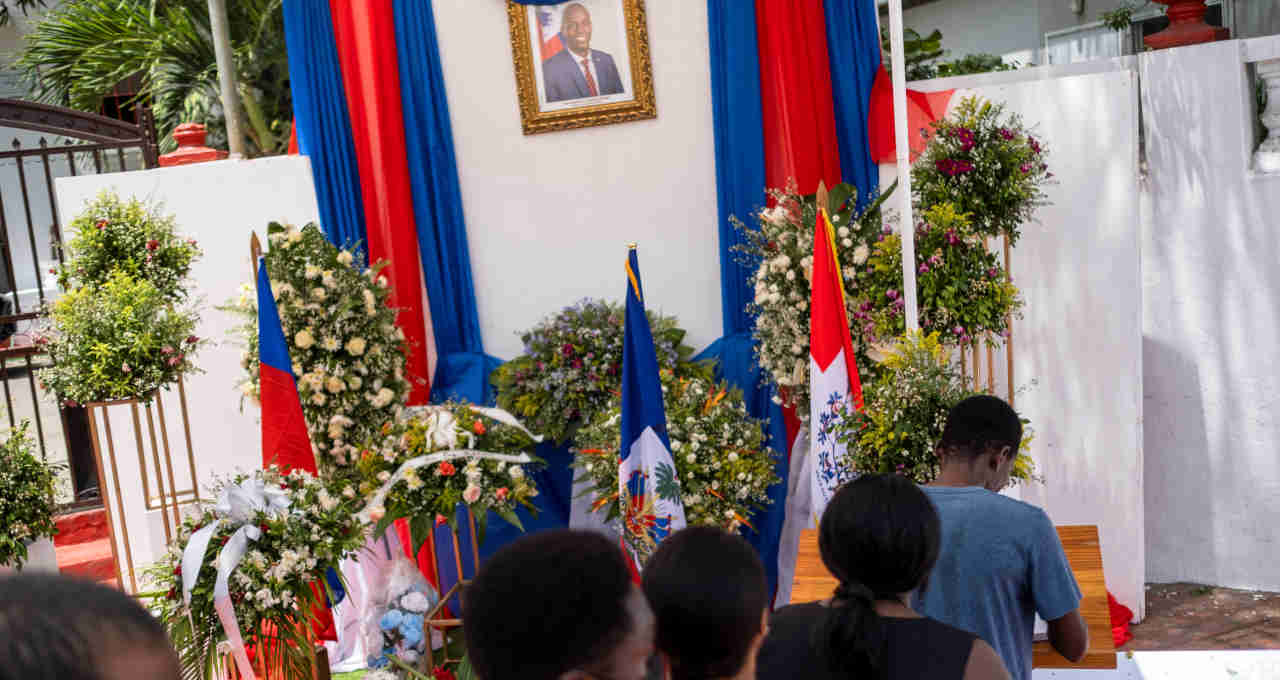 Velório presidente do Haiti Jovenel Moise