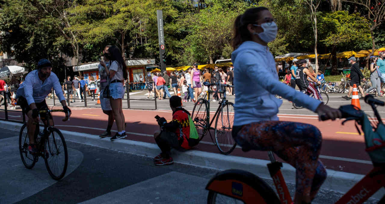 Bicicleta Paulista Coronavírus