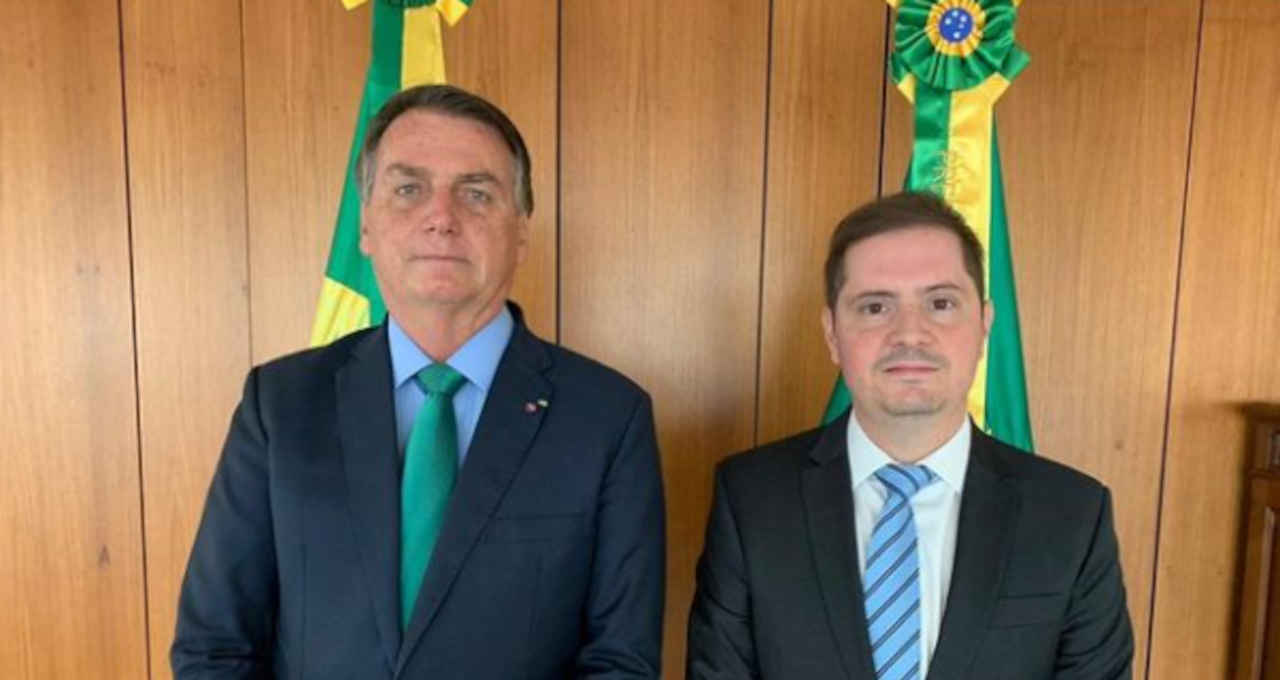 Jair Bolsonaro e Bruno Bianco