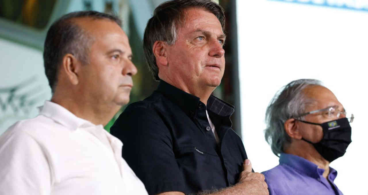 Jair Bolsonaro e Paulo Guedes