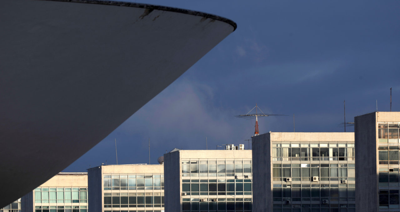 Vista da Esplanada dos Ministério