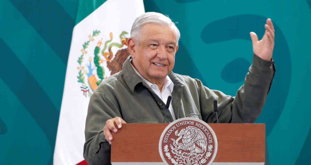 Presidente do México, Andrés Manuel López Obrador.