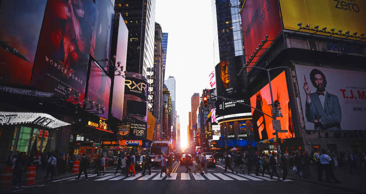 Times Square Nova York Ativos Imobiliários