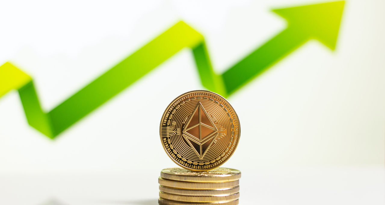 Ethereum ether ETH gráfico alta