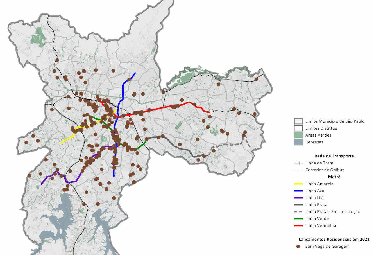 Apartamentos Secovi Mapa