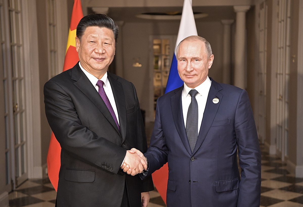 Vladimir Putin e Xi Jinping