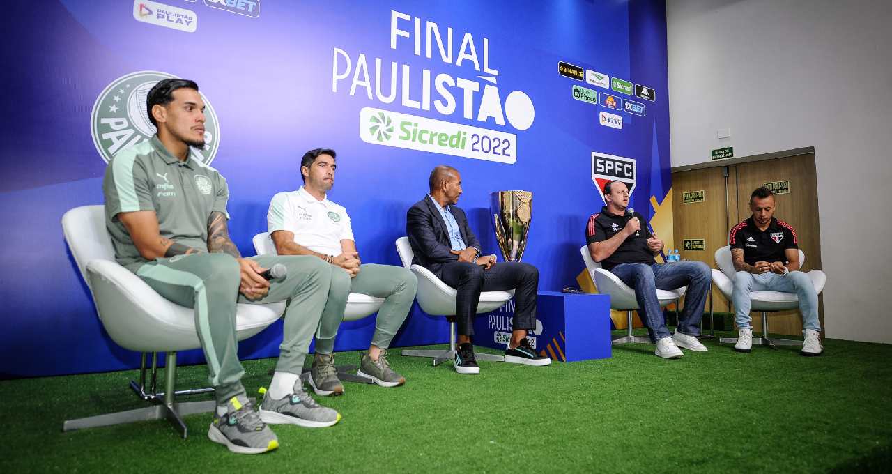 Abel Ferreira e Rogério Ceni