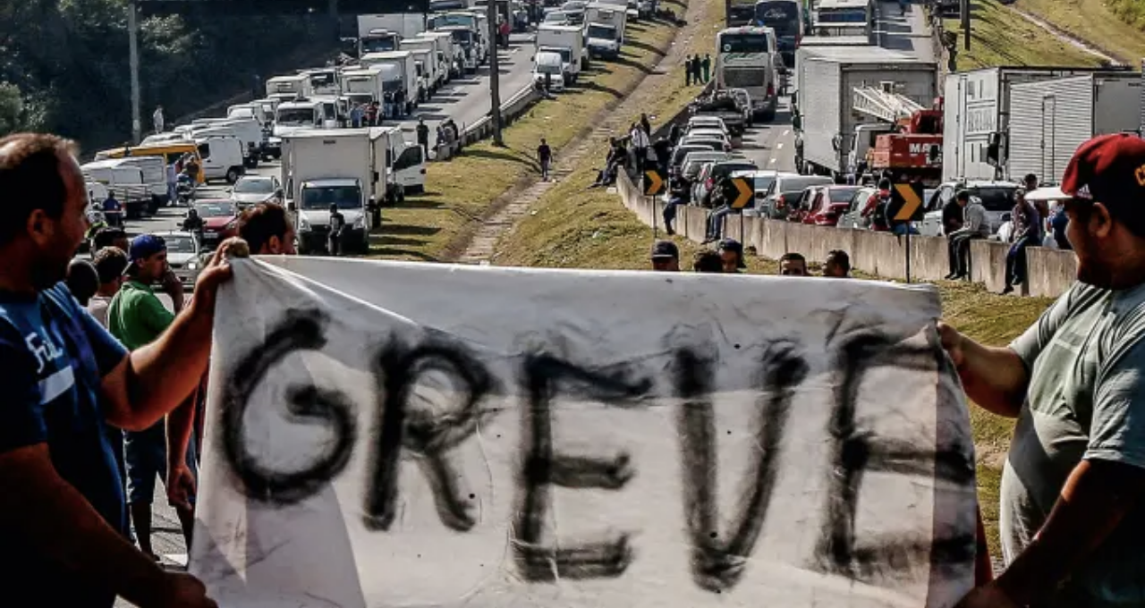 greve dos caminhoneiros