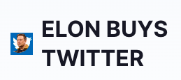 Criptomoeda ELON BUYS TWITTER