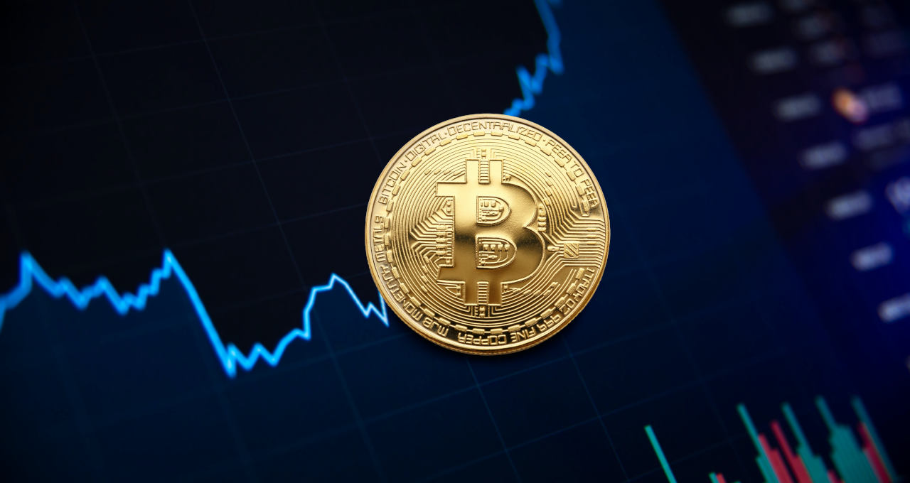 Bitcoin (BTC) subindo criptomoedas