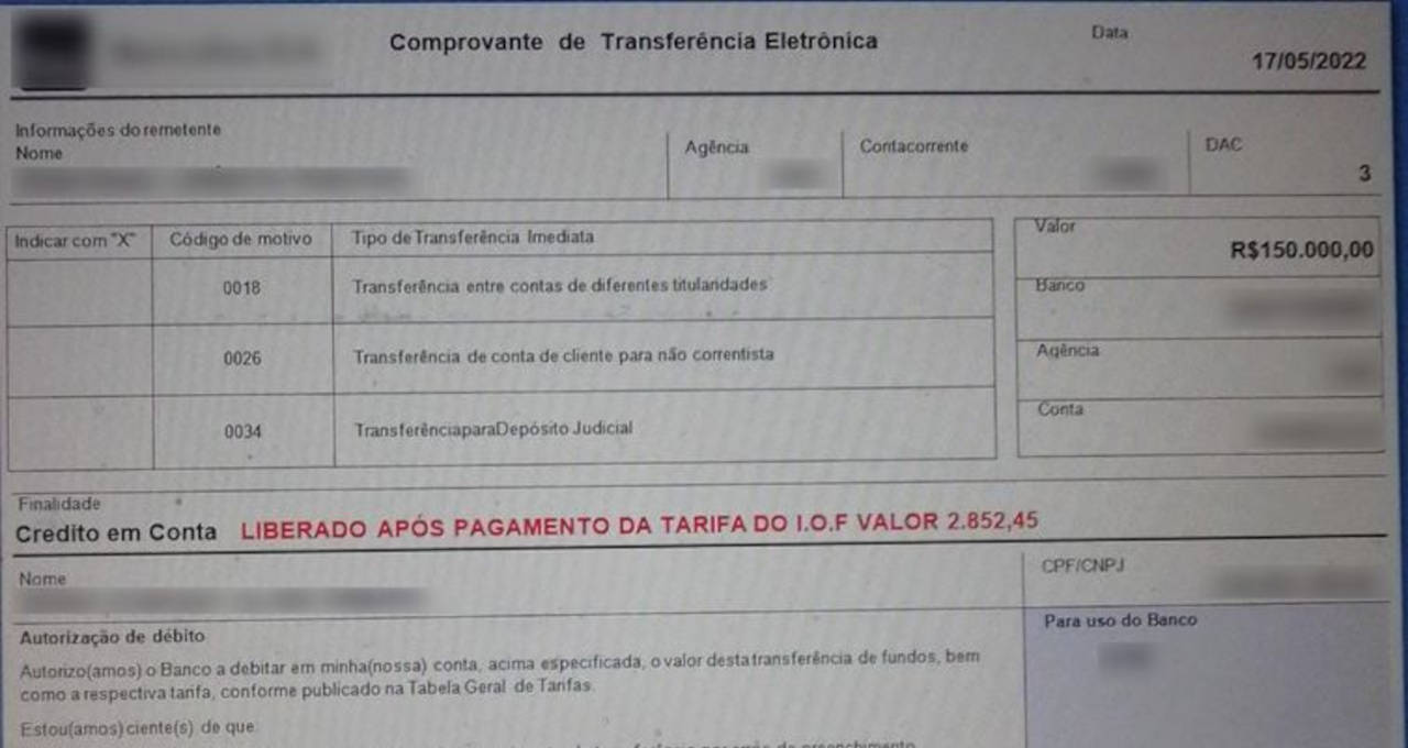 Comprovante Receita Federal