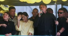 Jair Bolsonaro e Michelle Bolsonaro