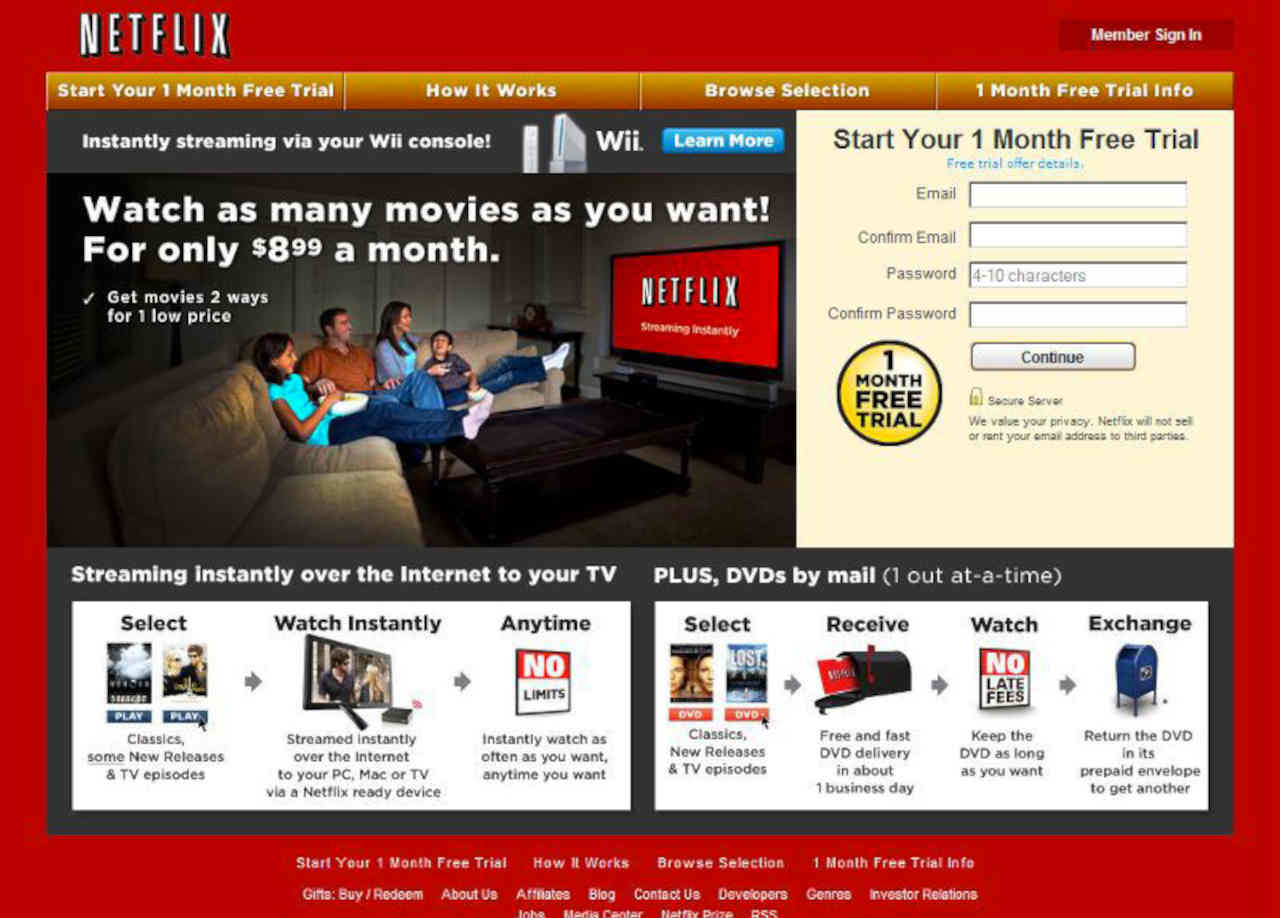 netflix 2010