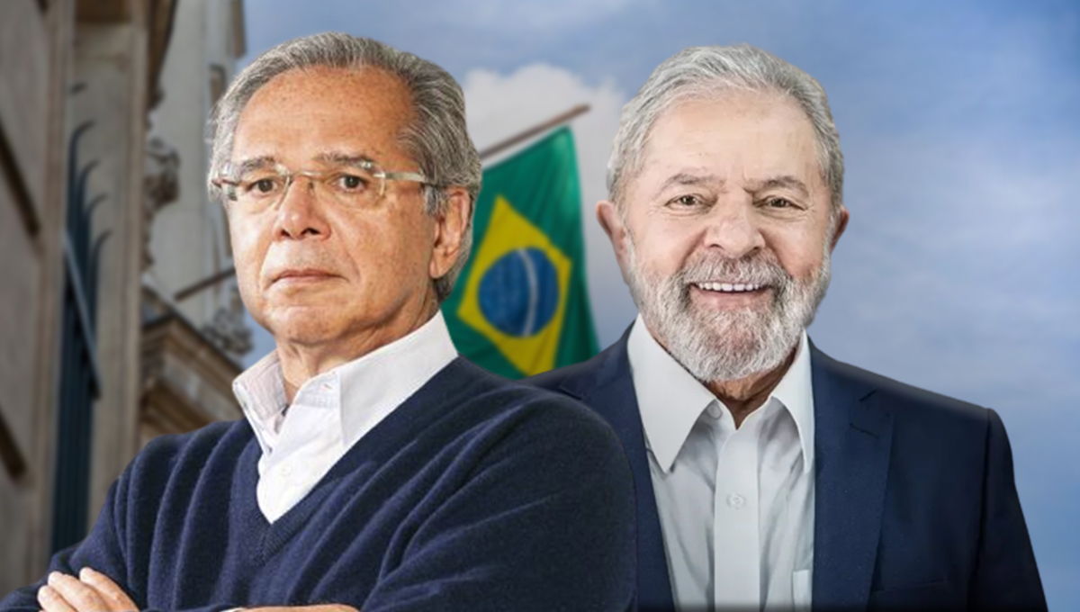 Lula e Paulo Guedes