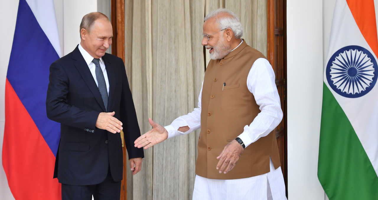 Modi e Putin