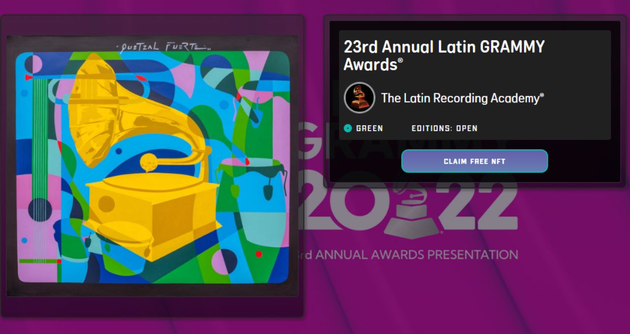 Grammy NFT Latin