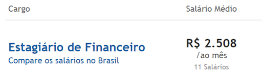 estagiário itau profissão mercado financeiro