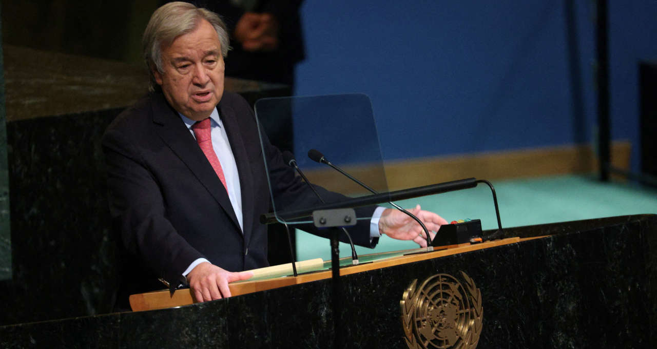 António Guterres em Nova York