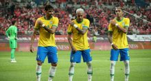 Lucas Paquetá, Neymar e Raphinha