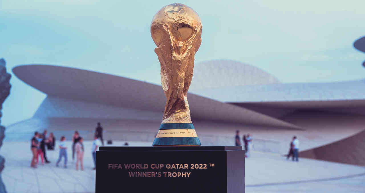 Troféu Catar Qatar 2022 22 Copa Mundo Fifa CBF futebol seleção brasileira brasil campeão