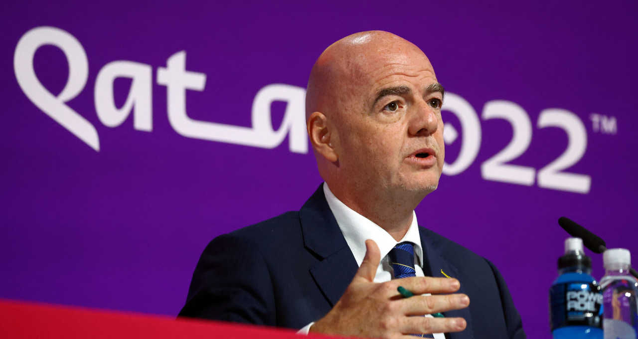 Presidente da Fifa Gianni Infantino