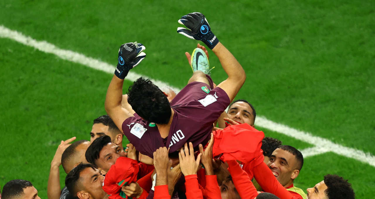 Jogadores do Marrocos