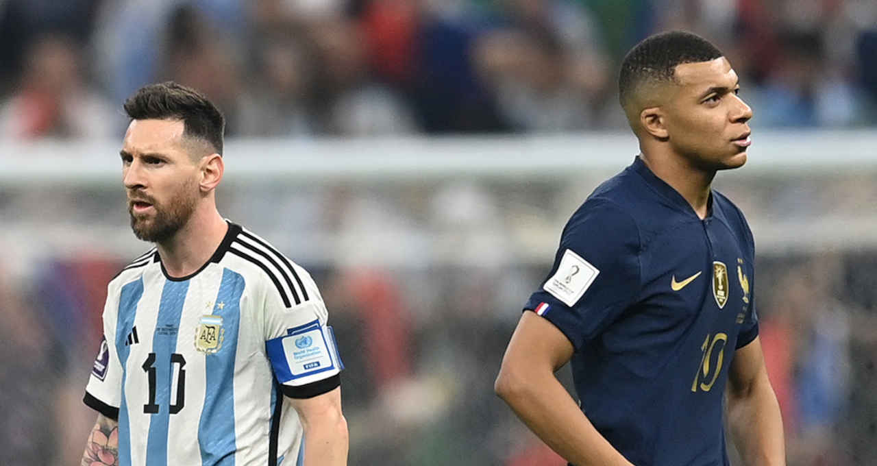 Lionel Messi e Mbappé