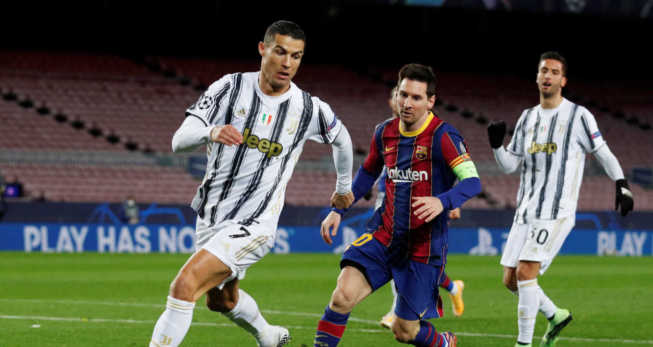 Cristiano Ronaldo e Lionel Messi