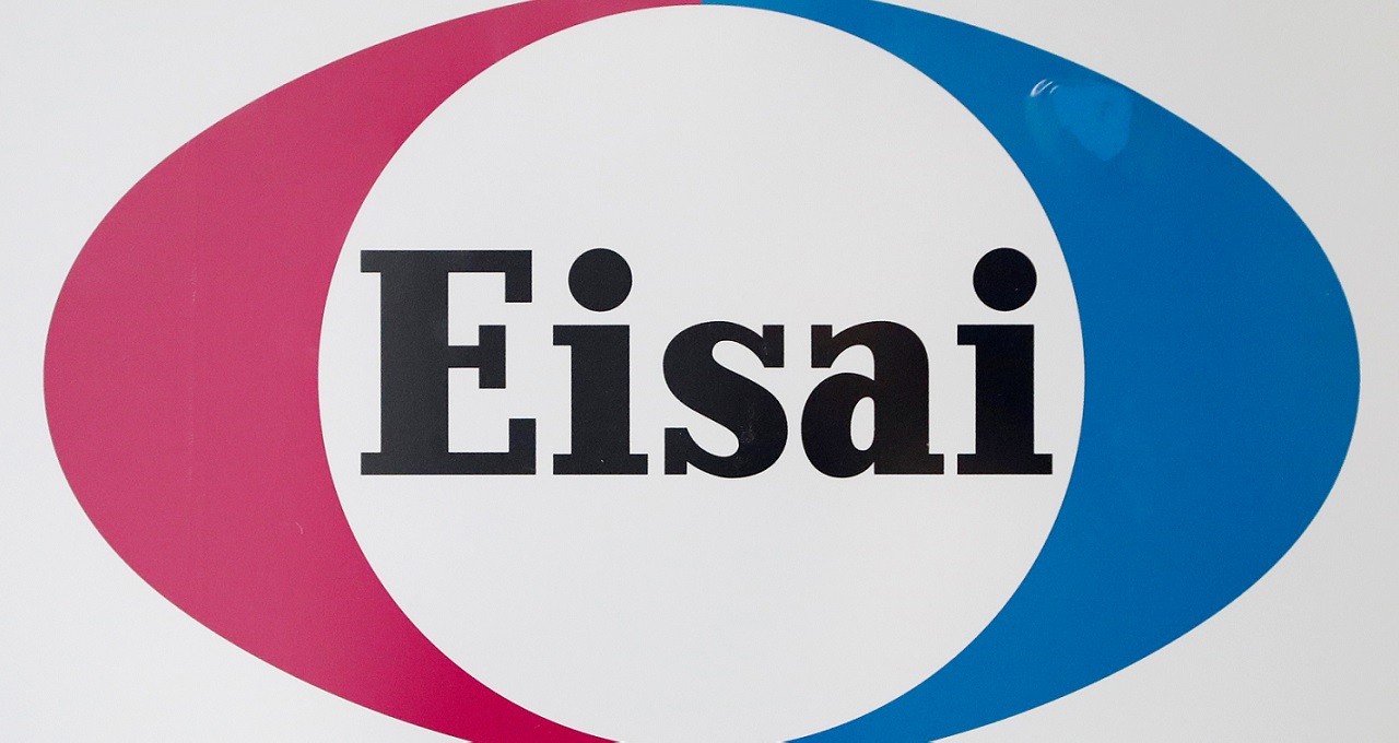 The logo of Eisai Co Ltd