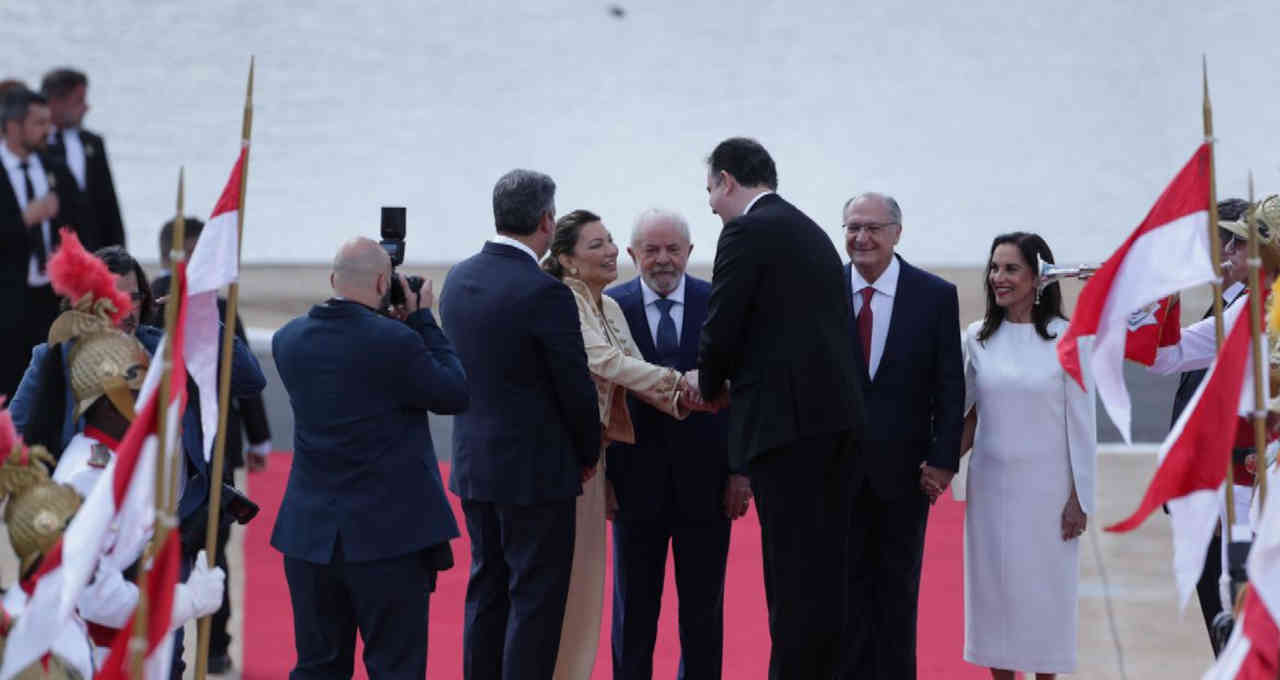 Luiz Inácio Lula da Slva posse 1º janeiro 2023 terceiro mandato Brasília fotos imagens cerimônia congresso