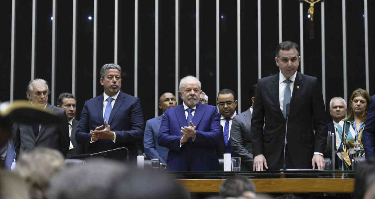 Luiz Inácio Lula da Slva posse 1º janeiro 2023 terceiro mandato Brasília fotos imagens cerimônia congresso