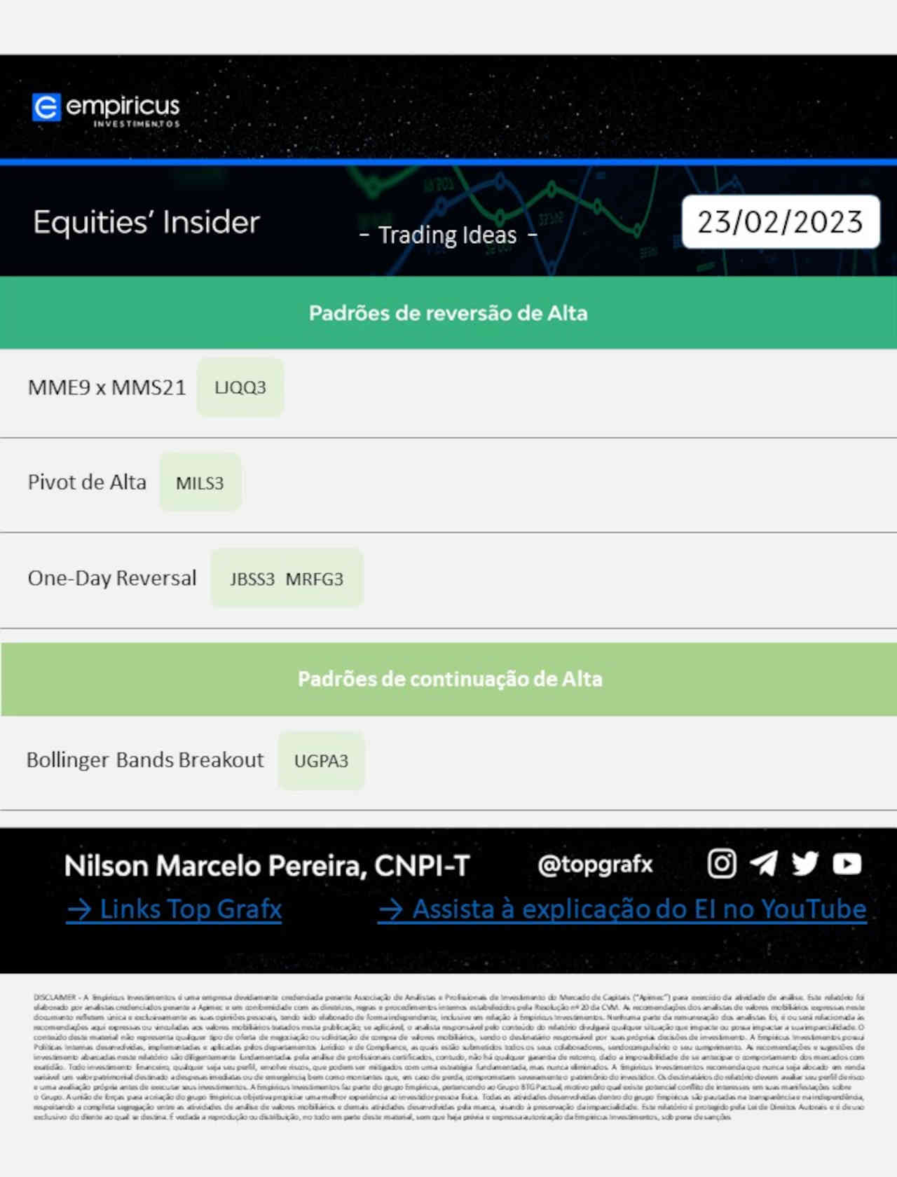 ibovespa hoje trader day trade swing trading análise técnica gráfica melhores ações para investir empiricus 24 fevereiro 2023