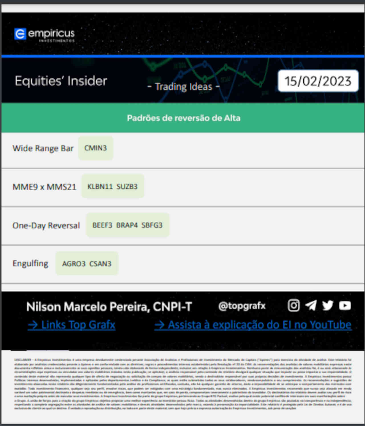 ibovespa hoje day trade trader intraday melhores ações investir análise técnica gráfica 16 fevereiro 2023 empiricus investimentos